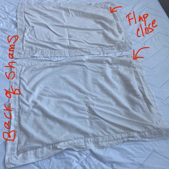 The White Company - Evesham Duvet & Shams Set - Full/Queen90 x92" Cloud Marl NWT - Picture 16 of 16